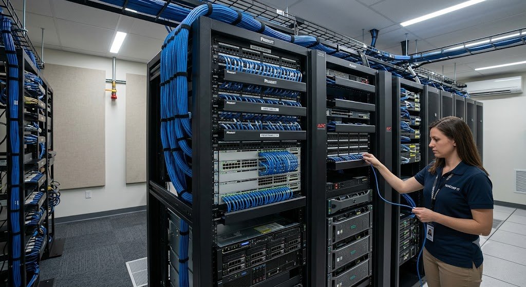 Structured Cabling Blueprint for Corporate Offices 2026 – CAT6, CAT6A & Fiber Planning Guide for Rajasthan Enterprises